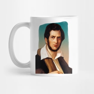 Italian Composer Gaetano Donizetti illustration Mug